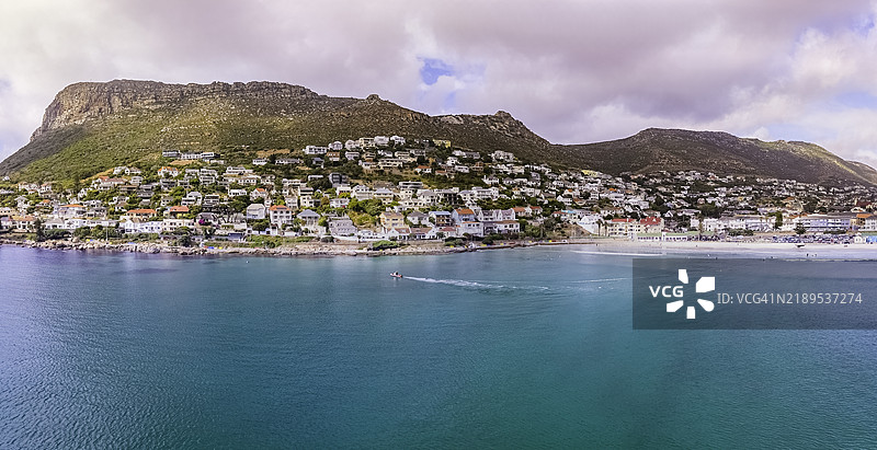 费什胡克和开普敦假湾的海滩图片素材