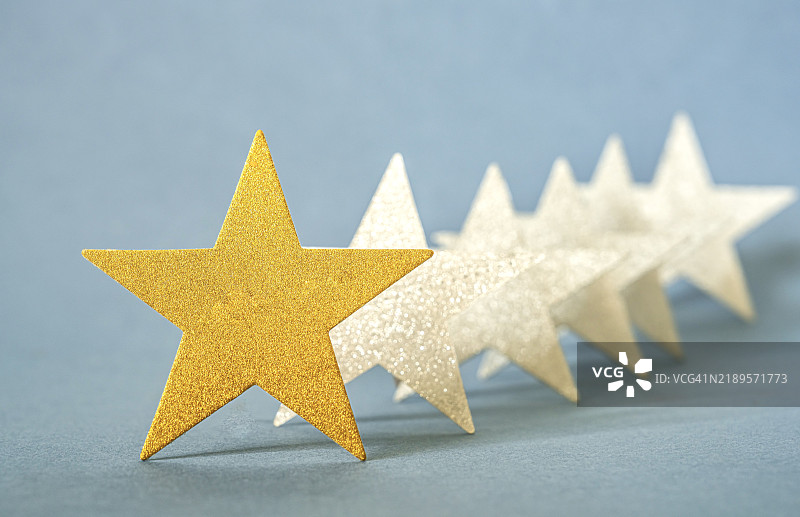 卓越的概念，金星，五星图片素材