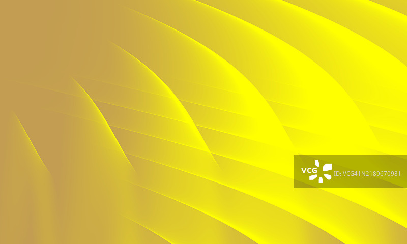 黄色抽象背景与曲线图片素材