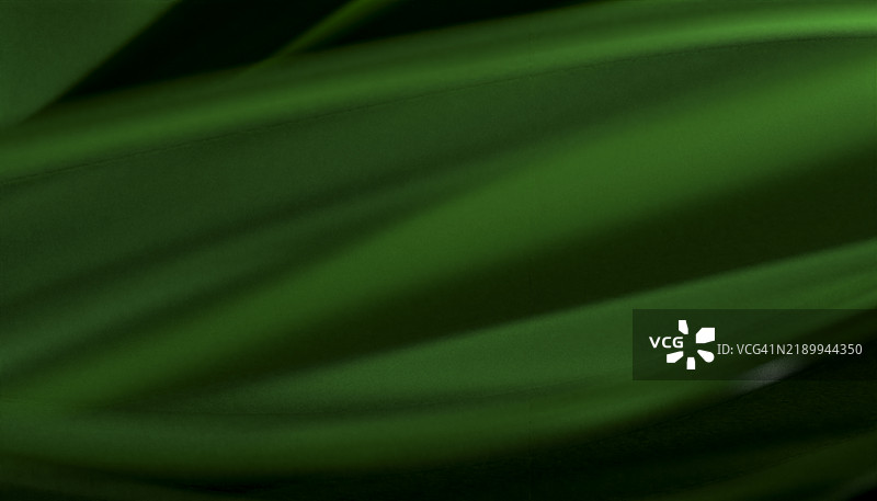 抽象的绿色背景，流畅的线条交错而成图片素材