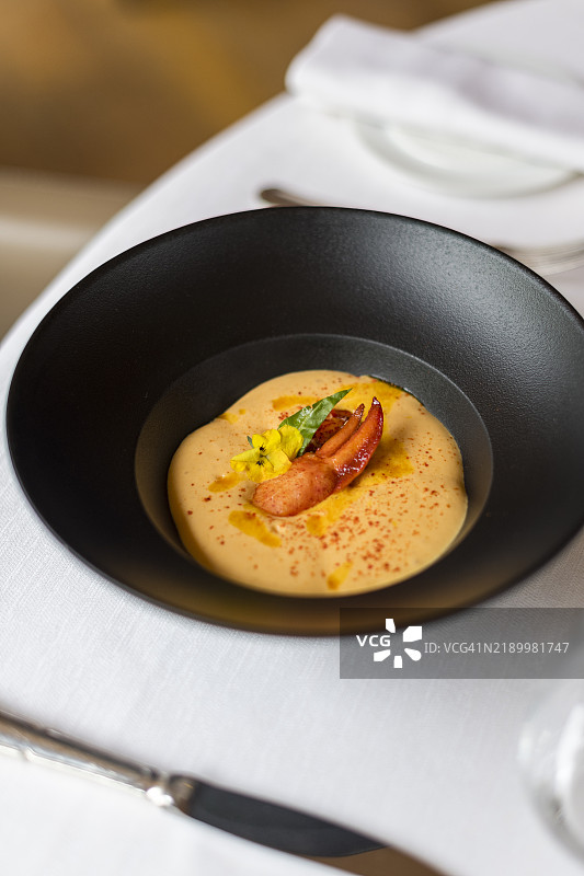 龙虾汤图片素材