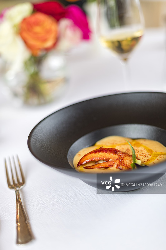 龙虾汤图片素材