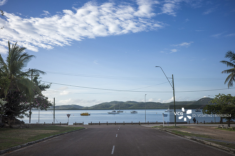 澳大利亚昆士兰北部托雷斯海峡的星期四岛街景图片素材