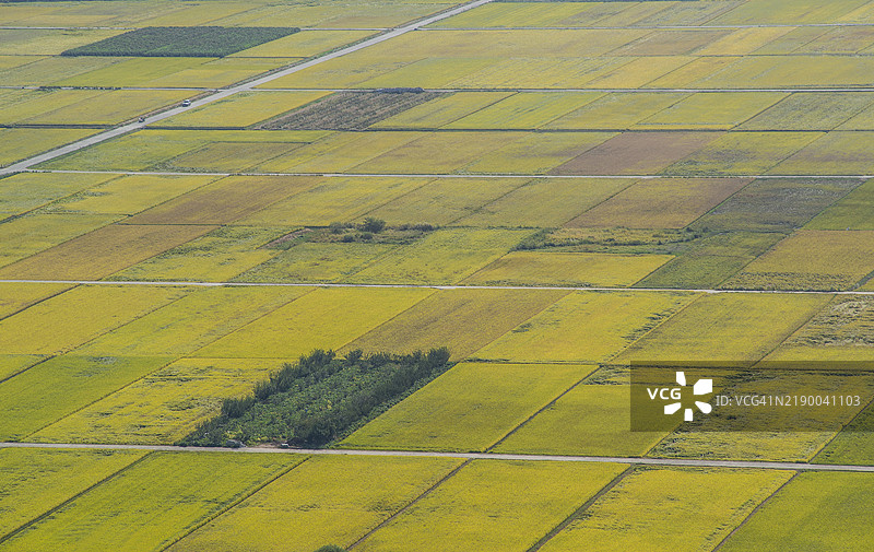 Pungsari田，河东郡，庆尚南道图片素材