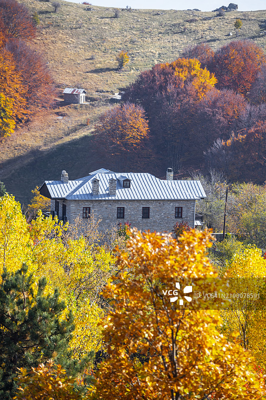 如画的乡村风景图片素材