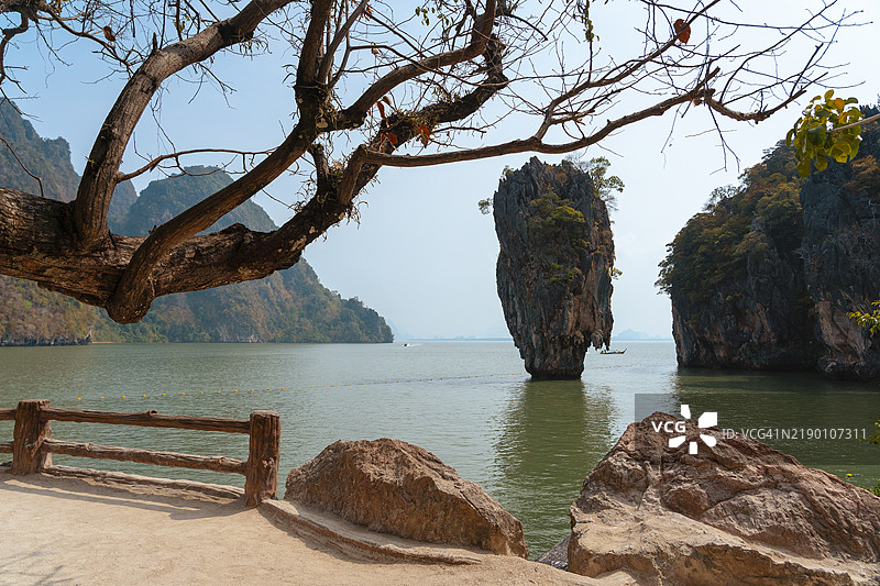 詹姆斯·邦德岛（卡奥平干，科塔普），攀牙湾，泰国图片素材