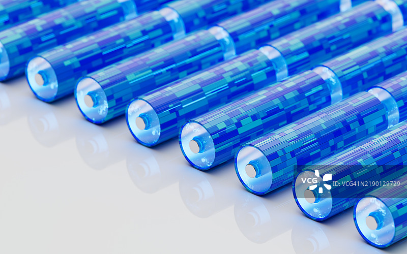 固态锂电池用于电动汽车，针对汽车行业的新型固态电解质能量存储电池的研究与开发，正极图片素材