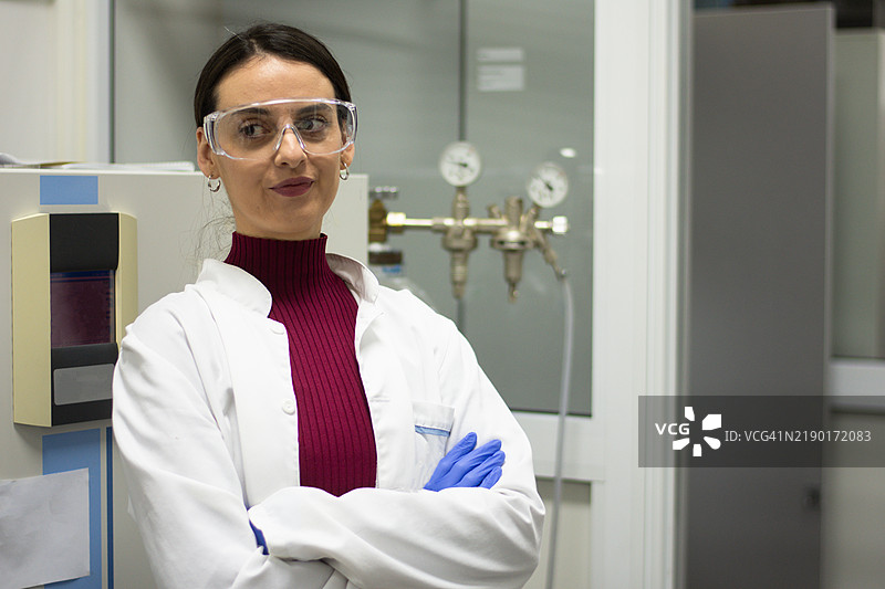 女性医学研究员图片素材