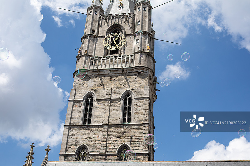 探索根特：圣巴夫大教堂图片素材