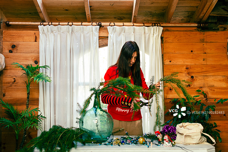 为假日季节做好准备。图片素材