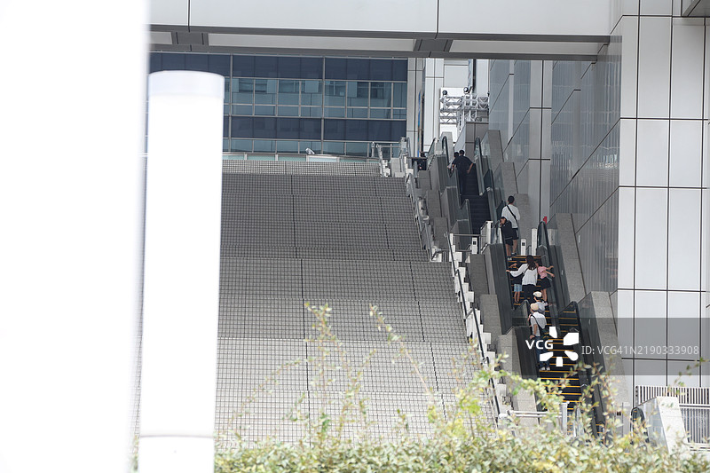 旅游目的地 - 富士电视台总部和八玉球形观景室图片素材