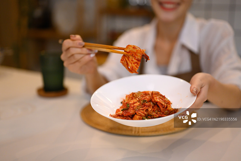 制作泡菜的里程碑图片素材