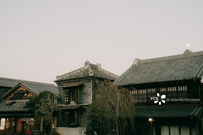 日本千叶县佐原的历史建筑图片素材