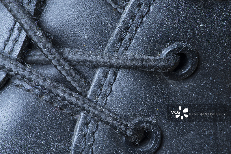 皮革工靴图片素材