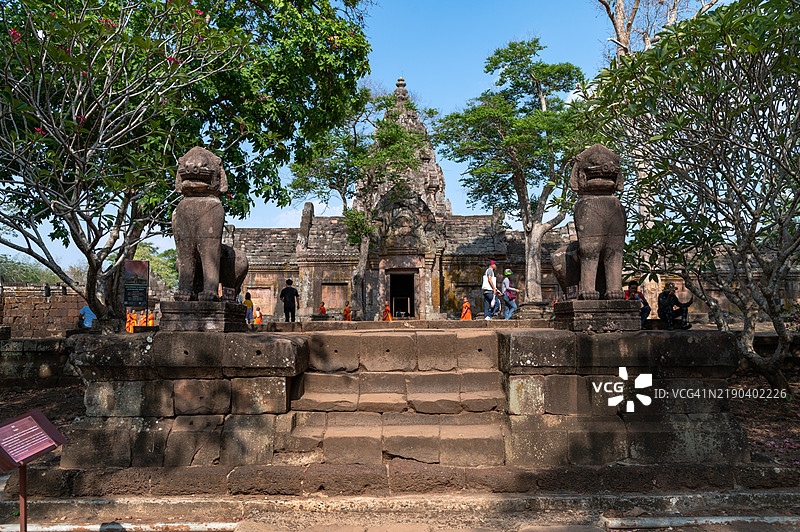 守护狮子图片素材