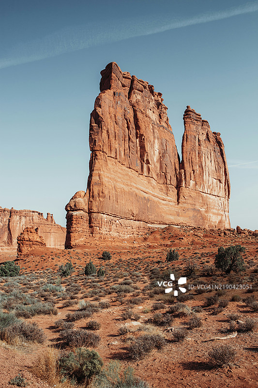 岩石 formations 的景观图片素材