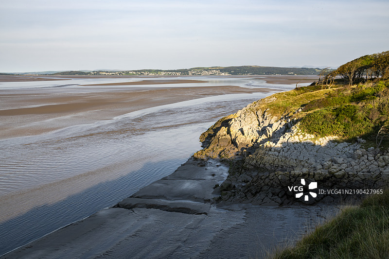 詹妮·布朗角，西尔维代尔，兰开夏，英格兰图片素材