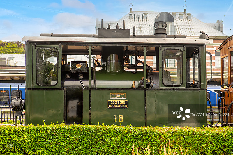 博物馆蒸汽火车图片素材