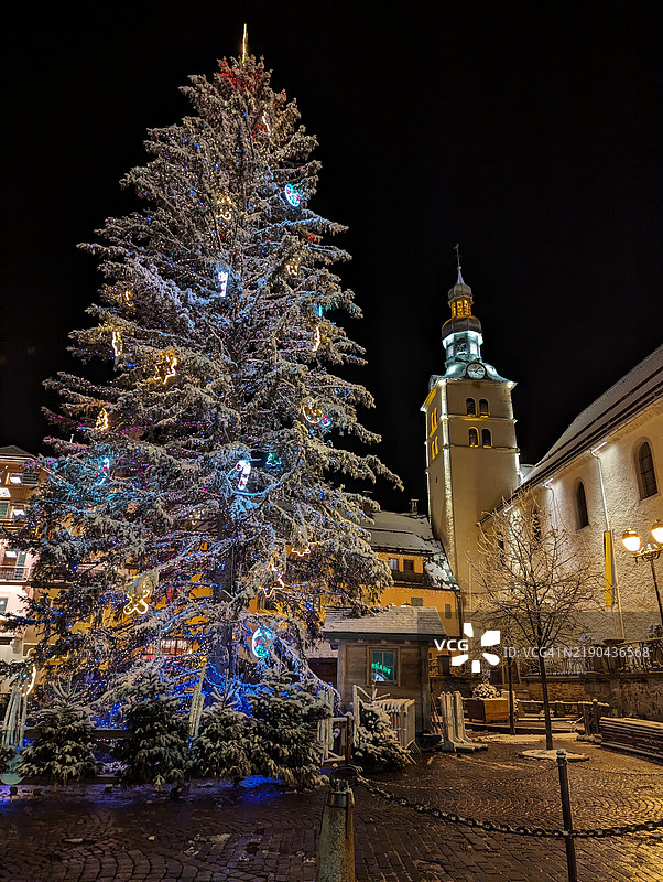 法国梅热夫的市中心图片素材