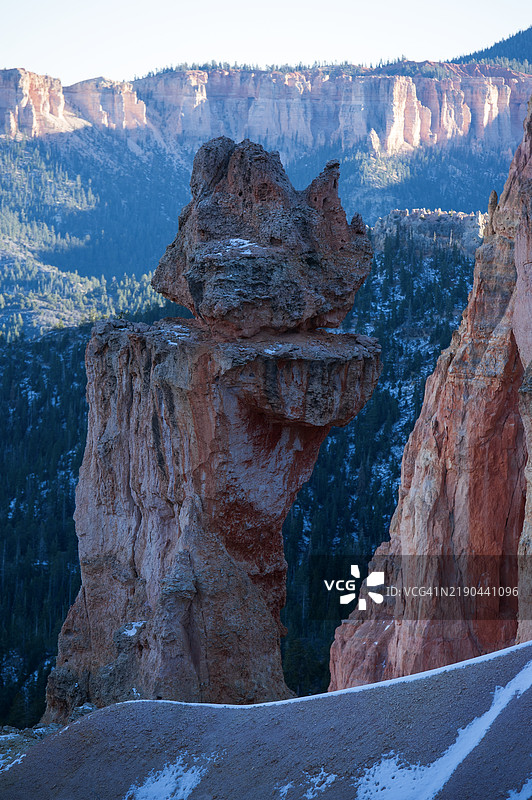 布莱斯峡谷的岩石 formations图片素材