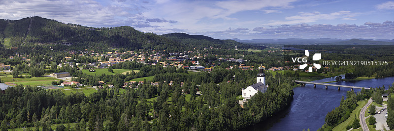 瑞典赫尔辛兰的耶尔夫索图片素材