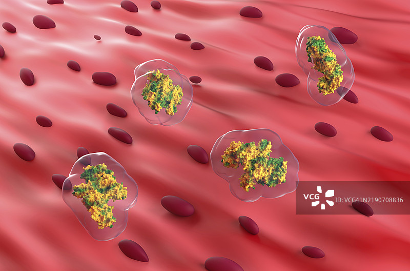 肉毒毒素插图图片素材