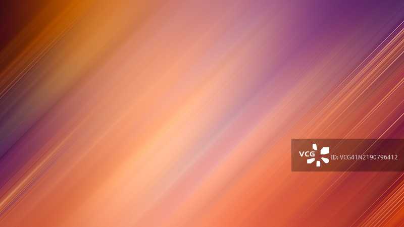 背景运动模糊橙紫色。生动的模糊霓虹粉红色、红色、橙色、蓝色、紫色彩虹色渐变抽象背景。光通过棱镜。抽象模糊多彩背景。渐变混合。明亮的色彩光辉。扩散眩光。现代模板。图片素材