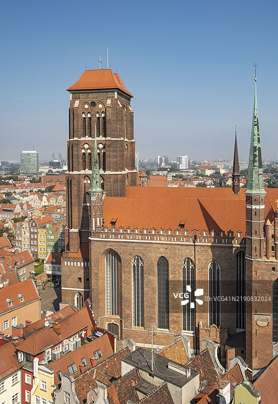 格但斯克圣玛丽教堂图片素材