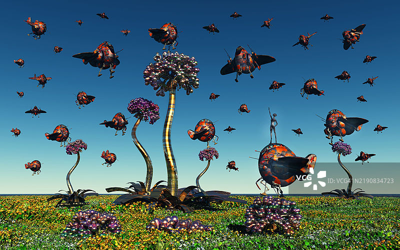 外星世界图片素材