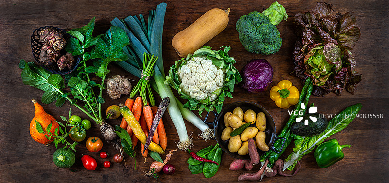 新鲜市场蔬菜图片素材