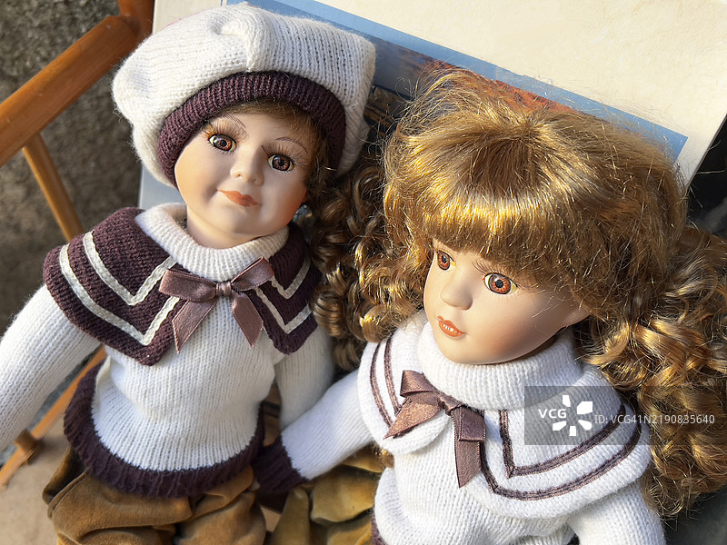 比尔老城出售的玩偶图片素材