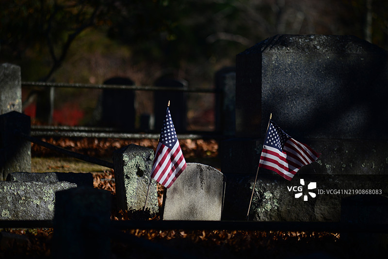 睡谷公墓图片素材