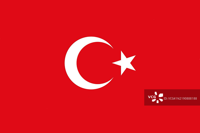 土耳其国旗 - 土耳其共和国图片素材