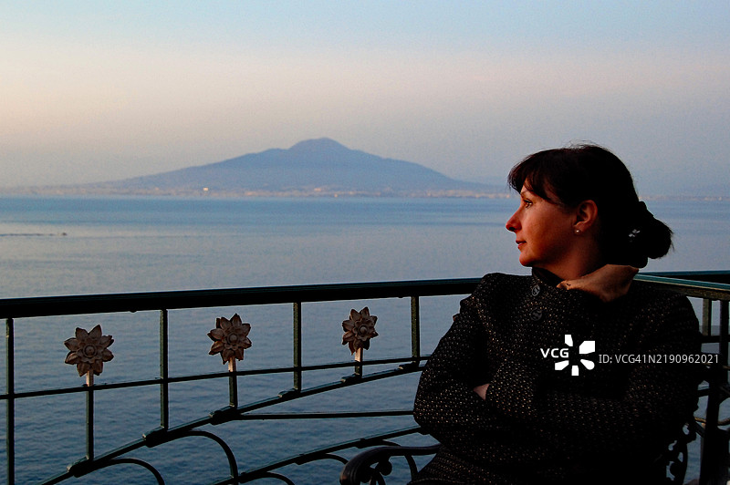 索伦托的美妙夜晚图片素材