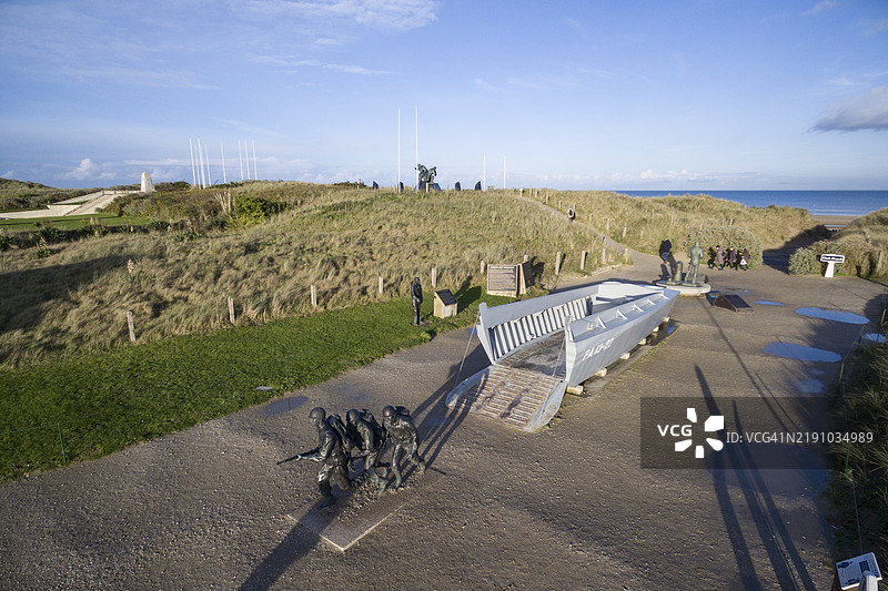 法国犹他海滩登陆博物馆图片素材