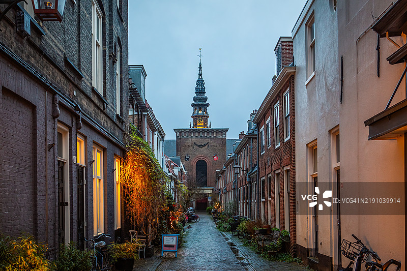 哈勒姆的圣诞装饰图片素材