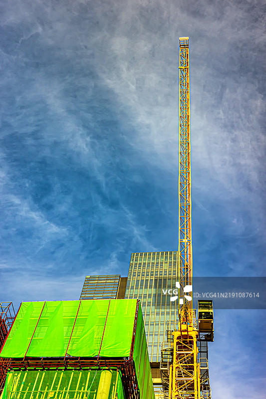 建设进展：一个正在发展的城市图片素材