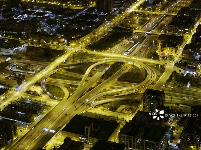 威利斯大厦观景台的景观图片素材