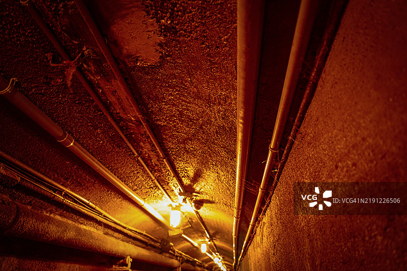 照明设备的特写镜头图片素材