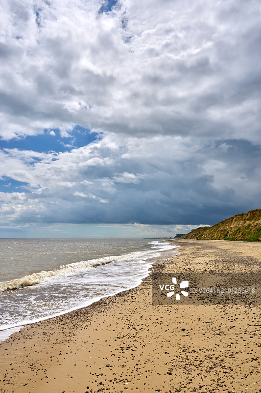 科维希海滩 - 萨福克 - 英国图片素材