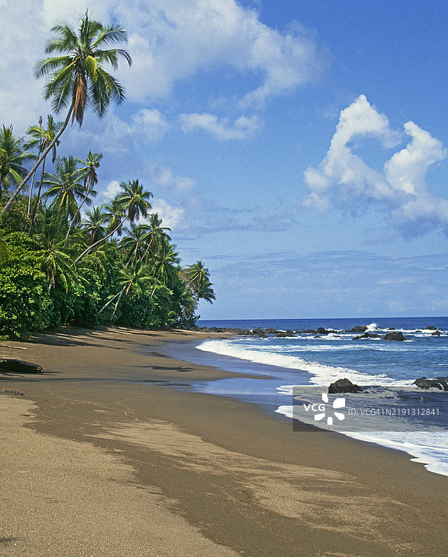 哥斯达黎加的海滩图片素材