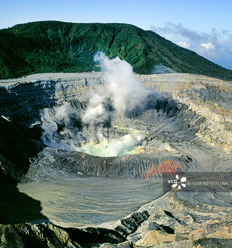 波阿斯火山国家公园，哥斯达黎加图片素材