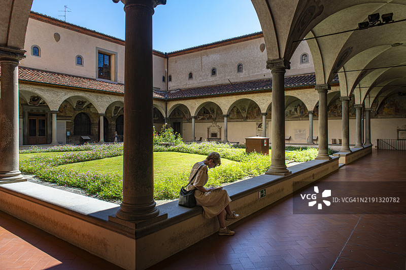 佛罗伦萨，圣马可博物馆图片素材