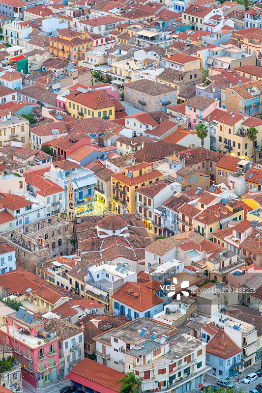 希腊纳夫普利翁概述图片素材