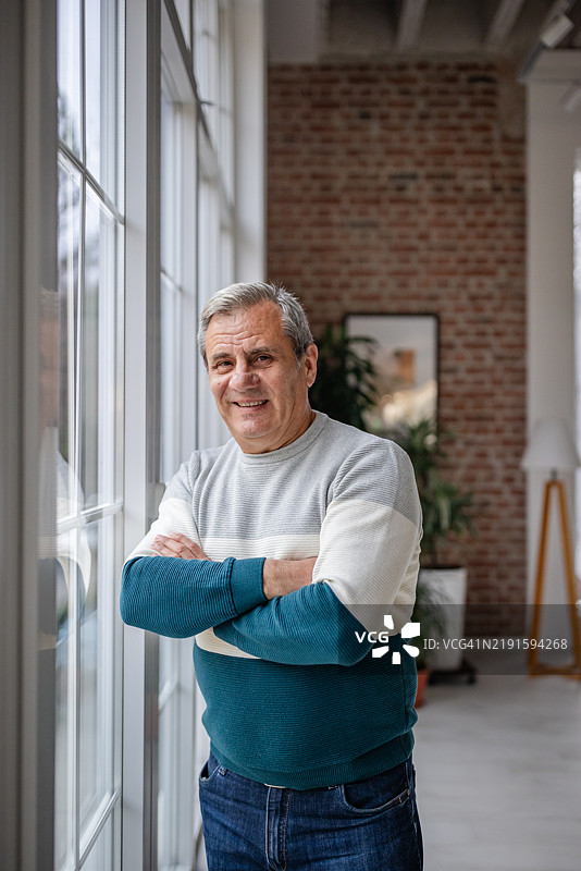 老年人的肖像图片素材