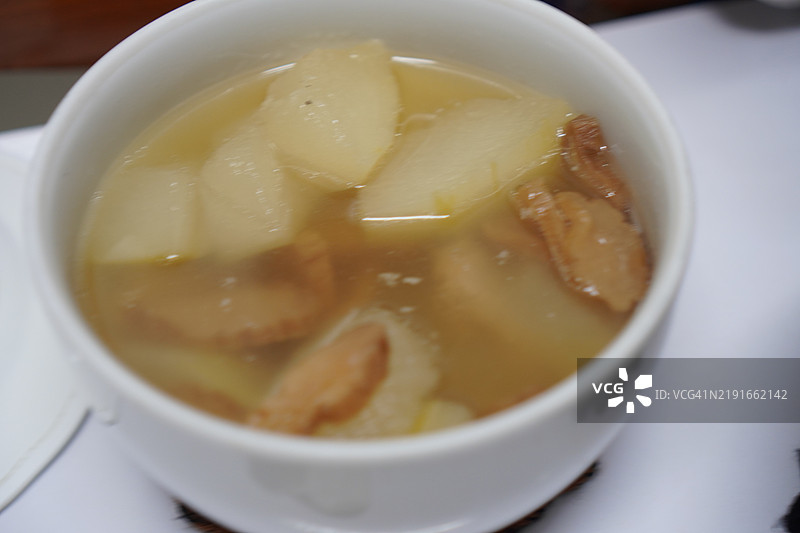 猪肋骨汤图片素材