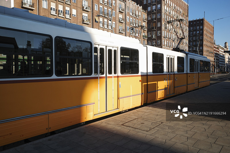 布达佩斯 - 城市电车图片素材