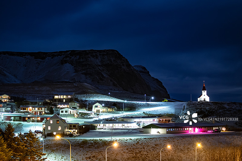 维克，冰岛，欧洲图片素材