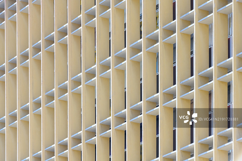 现代办公大楼的外立面图片素材