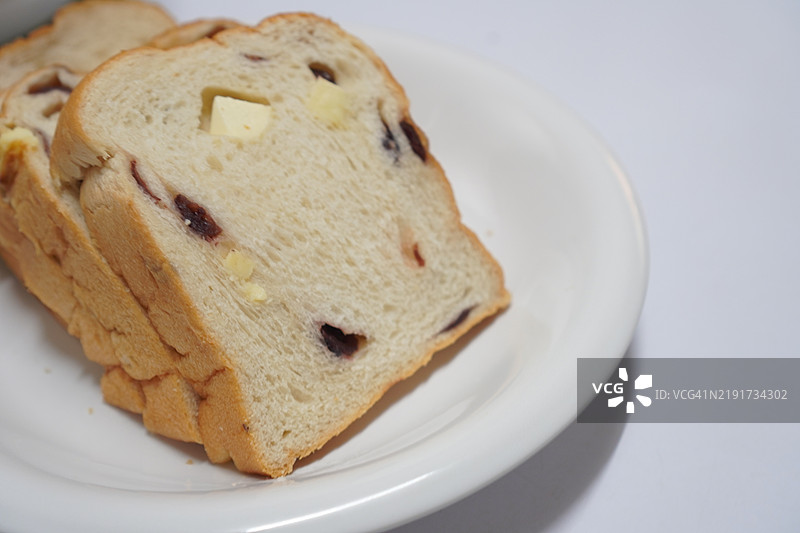 蔓越莓奶油奶酪面包图片素材